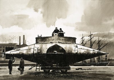 Resurgam-sukellusvene, jonka loi pastori George Garrett vuonna 1879 tekijältä English School