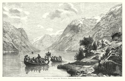 Paluu häistä, Hardanger Fjord (kaiverrus) tekijältä English School