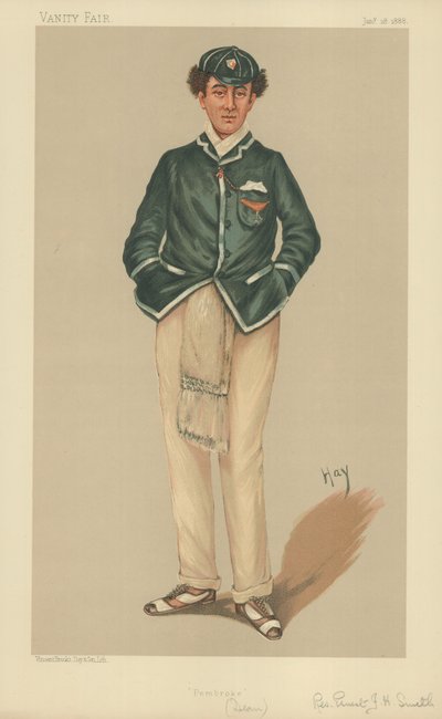 Pastori Ernest John Heriz Smith MA, Pembroke, 28. tammikuuta 1888, Vanity Fair -sarjakuva tekijältä English School