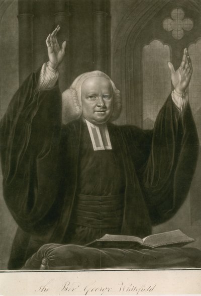 Pastori George Whitefield, MA, yksi metodismin perustajista tekijältä English School