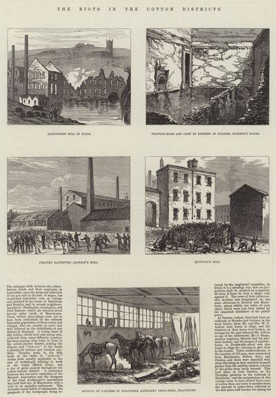 The Riots in the Cotton Districts (kaiverrus) tekijältä English School