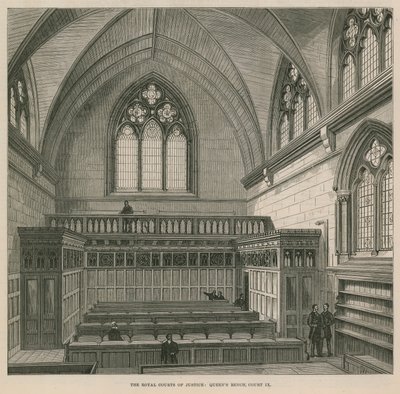 Royal Courts of Justice: Queens Bench, Court IX tekijältä English School