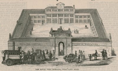 Royal Free Hospital, Grays Inn Road, Lontoo tekijältä English School