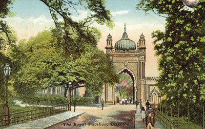 Royal Pavilion, Brighton (väri litho) tekijältä English School