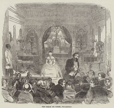 Salle de Robin, Piccadilly (kaiverrus) tekijältä English School