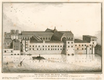 Savoy, Lontoo, Thames-joelta tekijältä English School