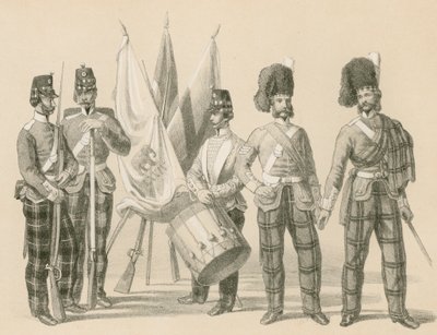 Seitsemänkymmentäkakkonen ("Albanyn herttua") ja seitsemänkymmentäneljäs Highlanders tekijältä English School