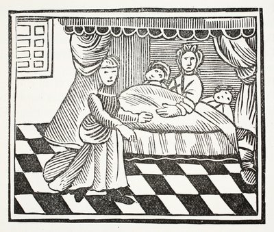 Unelmien merkitys, kuvitus John Ashtonin 1800-luvun Chap-kirjoista, pub. 1882 tekijältä English School
