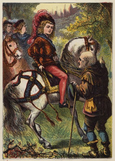 Prinsessa Prinsessa Metsässä (väri litho) tekijältä English School