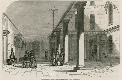South Sea House, Threadneedle Street, Lontoo - Nelikulma tekijältä English School
