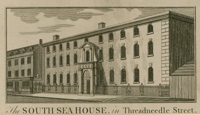 South Sea House Threadneedle Streetillä Lontoossa tekijältä English School