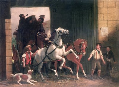 Lava saapuu, noin 1830 tekijältä English School
