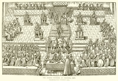 Osavaltioiden kenraali Orleansissa, 1561 tekijältä English School