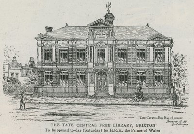 Tate Central Free Library, Brixton tekijältä English School