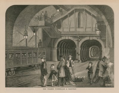 Thames-tunneli rautateitse tekijältä English School