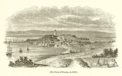 Dundeen kaupunki vuonna 1650 tekijältä English School