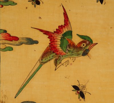 Witcombe Cabinet, n. 1697 (japanilainen ja hopeoitu puu) tekijältä English School