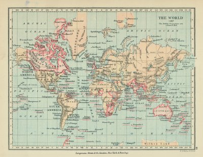The World (värilitografia) tekijältä English School