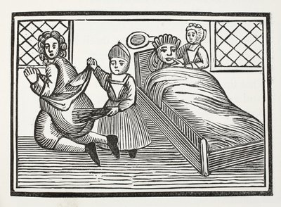 The World Turned Upside Down, kuvitus John Ashtonin kirjasta Chap-books of the Eightenth Century, pubi. 1882 tekijältä English School