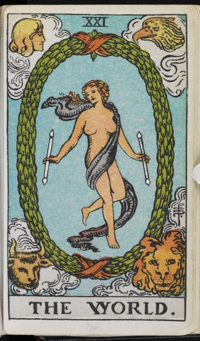 Maailma Tarot-avaimesta: salaisen perinteen katkelmia ennustamisen verhon alla. [Korttisarjan kanssa.]