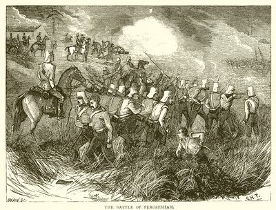 Ferozeshan taistelu (1845) tekijältä English School