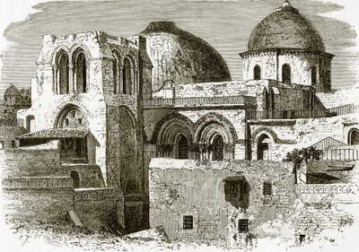 Pyhän haudan kirkko Jerusalemissa tekijältä English School
