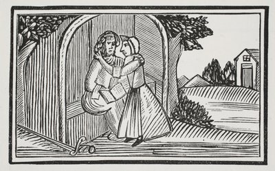 Guyn kuolema, kuvitus John Ashtonin kirjasta Chap-books of the Eightenth Century, pubi. 1882 tekijältä English School