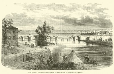 Pariisin puolustaminen, Joinville-sur-Marnen sillan tuhoaminen, marraskuu 1870 tekijältä English School