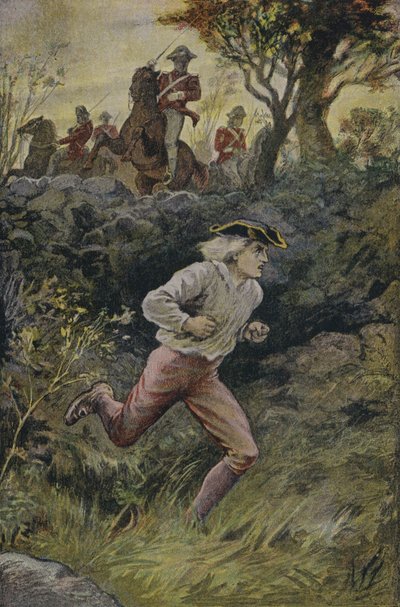 Harvey Birchin pako: James Fenimore Cooperin kuvitus Vakoilijasta tekijältä English School