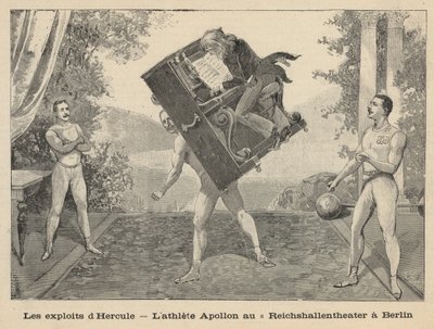 Herculesin hyökkäyksiä - urheilullinen Apollon Reichshallen-teatterissa Berliinissä tekijältä English School
