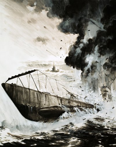 Kummiteltu U-Boat 65 tekijältä English School
