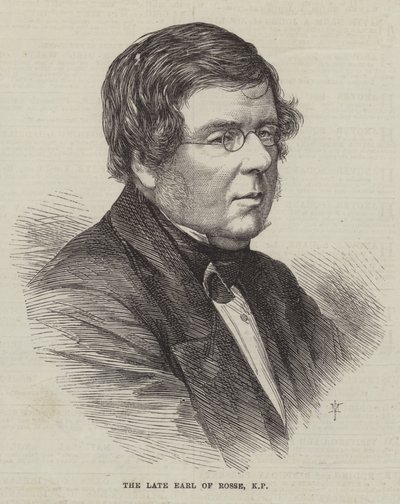 Edesmennyt Earl of Rossen, KP (kaiverrus) tekijältä English School