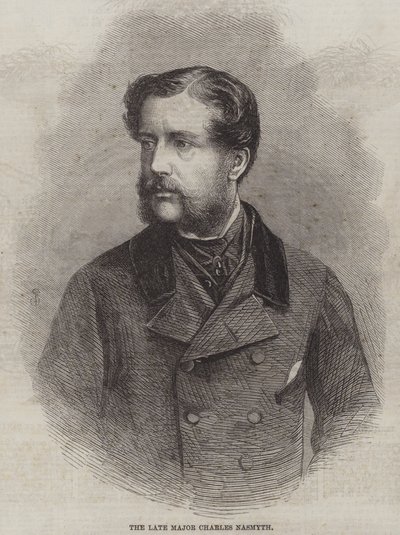 Edesmennyt majuri Charles Nasmyth (kaiverrus) tekijältä English School