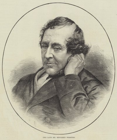 Edesmennyt herra Benjamin Webster (kaiverrus) tekijältä English School