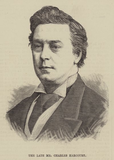 Edesmennyt herra Charles Harcourt (kaiverrus) tekijältä English School