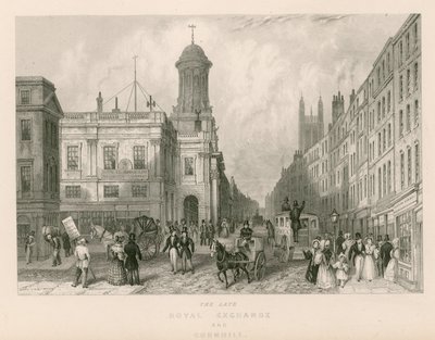 Edesmennyt Royal Exchange ja Cornhill, Lontoo tekijältä English School