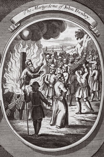 El martiri de John Denley, il·lustració de 