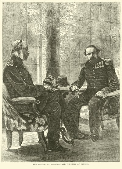 Napoleonin ja Preussin kuninkaan tapaaminen syyskuussa 1870 tekijältä English School