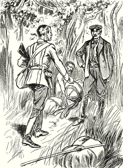 Stanleyn ja Livingstonen tapaaminen (litografia) tekijältä English School