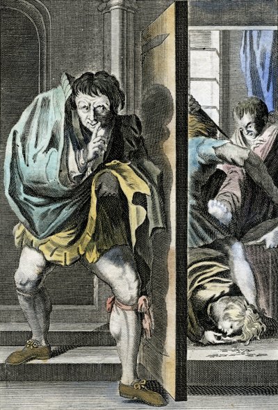 Kuningas Edward viidennen ja hänen veljensä murha tornissa, jonka teki Richard Plantagenet, myöhemmin kuningas Richard kolmas. tekijältä English School