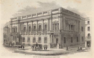 Uusi konservatiivinen klubitalo, St James