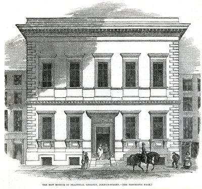 Uusi käytännön geologian museo, Jermyn Street, Lontoo tekijältä English School