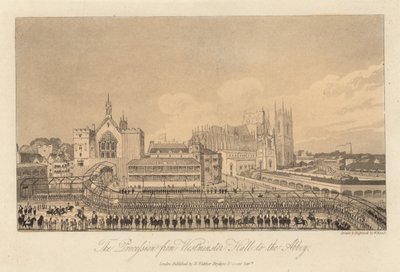 Kulkue Westminster Hallista Abbeyyn tekijältä English School