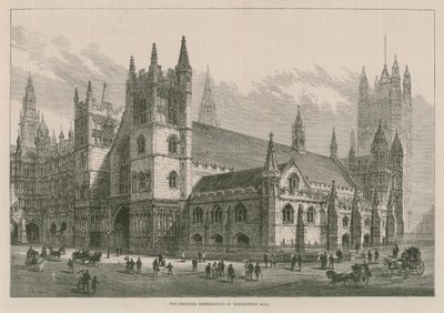 Westminster Hallin ehdotettu restaurointi tekijältä English School