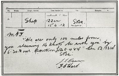Venäläisen höyrylaivan Birman vastaus Titanicin avunpyyntöihin, 