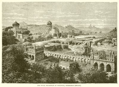 Kuninkaallinen hautausmaa Golcondassa, Hyderabadissa tekijältä English School