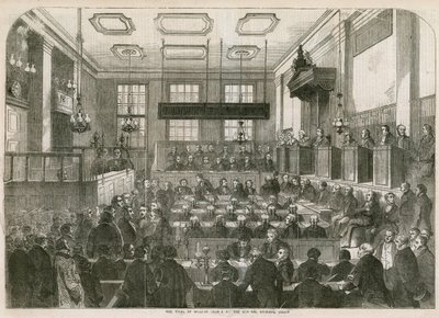 William Palmerin oikeudenkäynti keskusrikostuomioistuimessa tekijältä English School