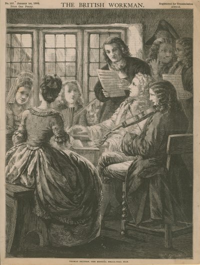 Thomas Britton, musikaalinen pienihiilimies tekijältä English School