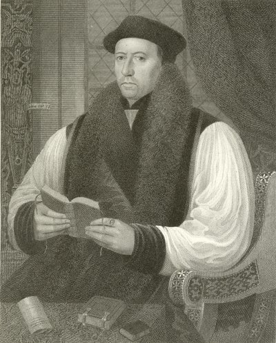 Thomas Cranmer, Canterburyn arkkipiispa tekijältä English School