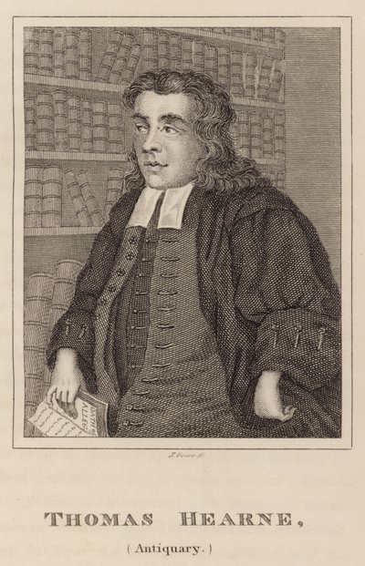 Thomas Hearne, Antikvariaatti tekijältä English School